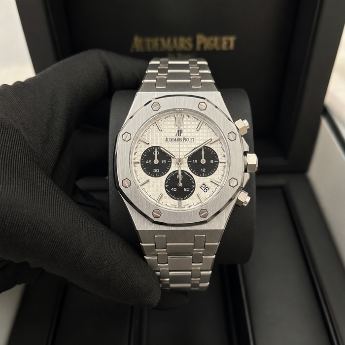 AUDEMARS PIGUET CRONÓGRAFO PANDA ACERO (AA+)